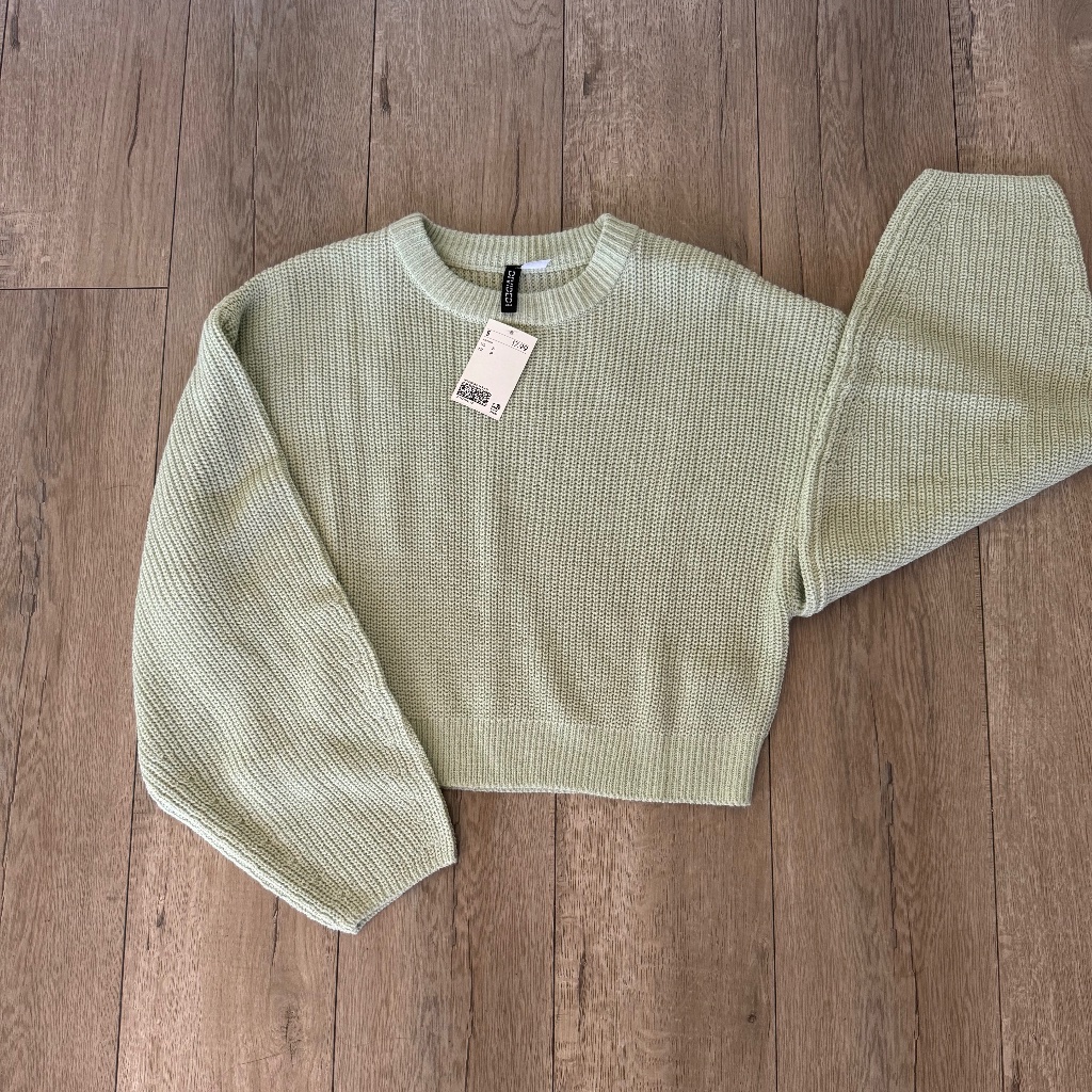 Nwt H&M Knit Crop Sweater